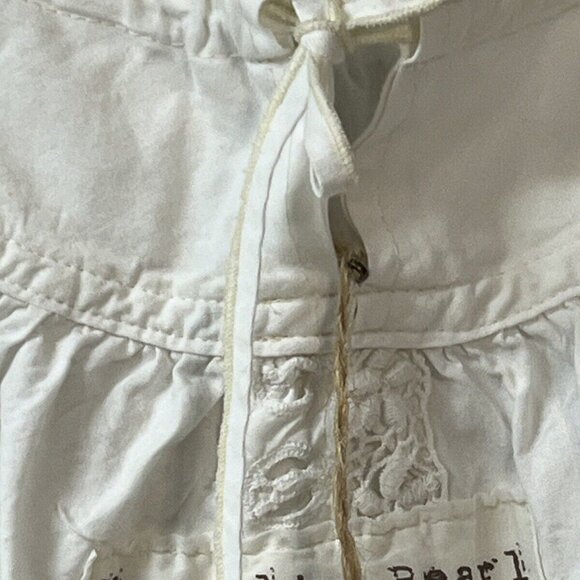 OOAK Magnolia Pearl Crisp White Cotton Bloomers, White OS - Picture 4 of 5